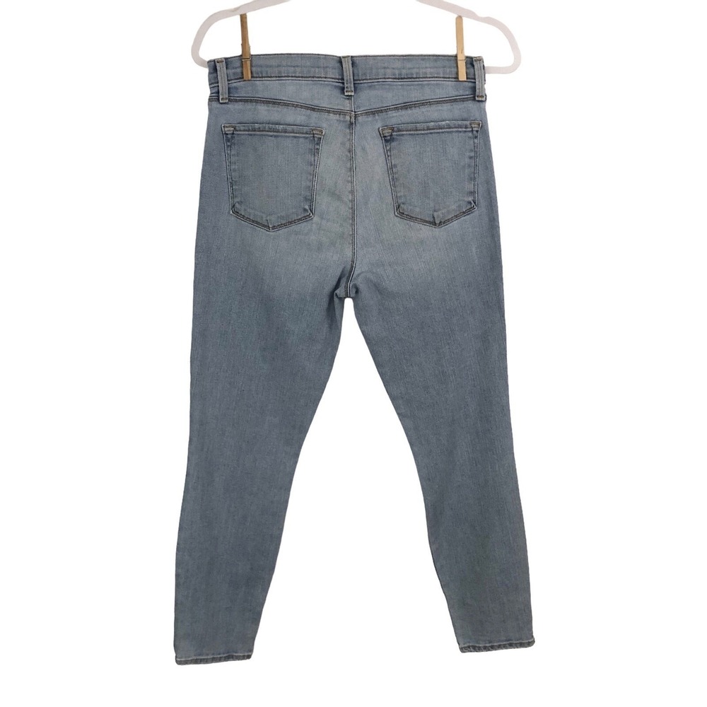 J BRAND Beach Line DENIM JEANS Capri Womens 30 Light Y2K  Mid Rise Stretch